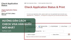 HƯỚNG DẪN CÁCH CHECK VISA HÀN QUỐC MỚI NHẤT