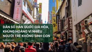 DÂN SỐ HÀN QUỐC GIÀ HÓA, KHỦNG HOẢNG VÌ NHIỀU NGƯỜI TRẺ KHÔNG SINH CON