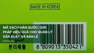 Mã vạch Hàn Quốc: Giải pháp hiệu quả cho quản lý sản xuất và bán lẻ