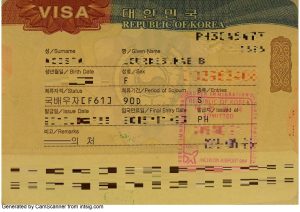 Quy trình đăng ký visa kết hôn Hàn Quốc